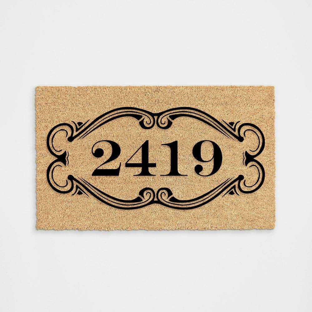 Personalized Regal Address Doormat