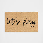 Let's Play Doormat