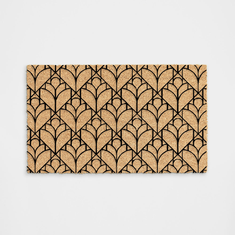 Geometric Shapes Pattern Doormat