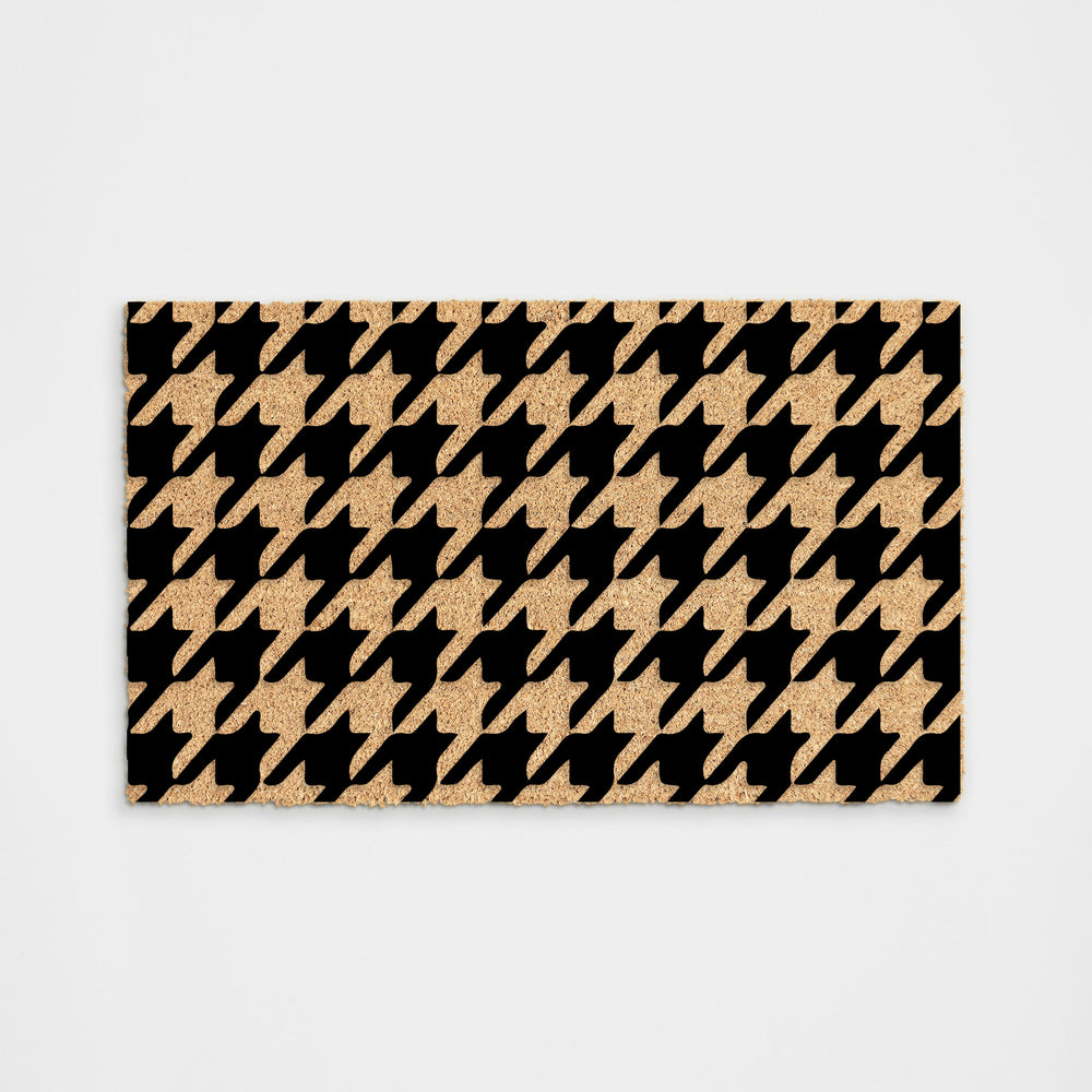 Geometric Pixel Pattern Doormat