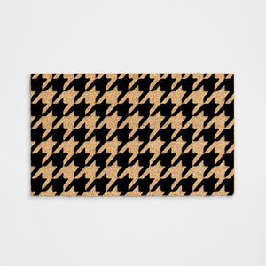 Geometric Pixel Pattern Doormat