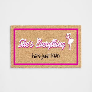 
            
                Load image into Gallery viewer, She&amp;#39;s Everything Dream Home Doormat
            
        