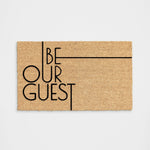 Be Our Guest Retro Doormat