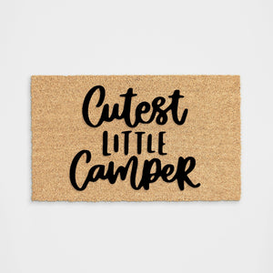 
            
                Load image into Gallery viewer, Cutest Little Camper Doormat
            
        