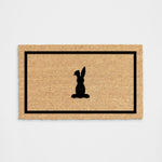 Easter Bunny Border Doormat - Doormat DeCoir