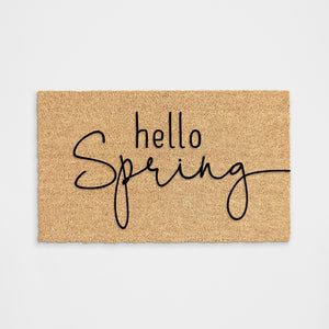 Hello Spring Doormat