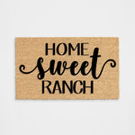 Home Sweet Ranch Doormat
