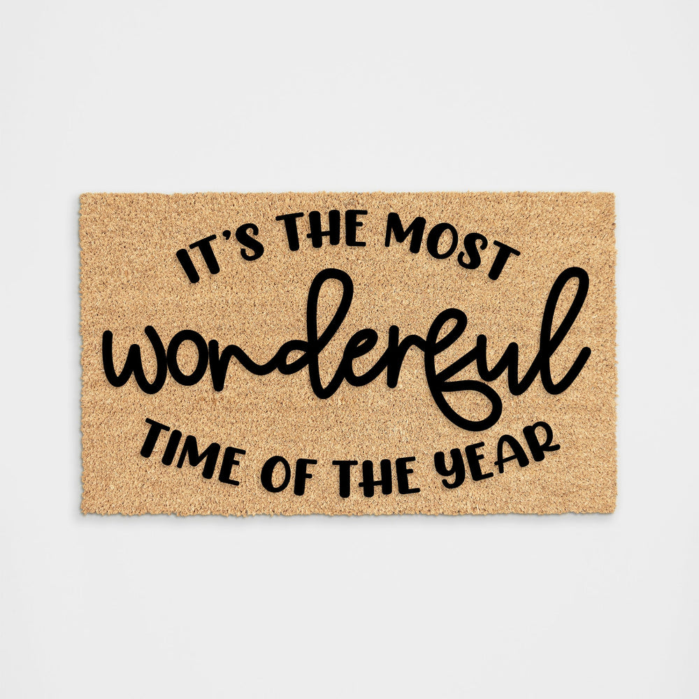 
            
                Load image into Gallery viewer, It&amp;#39;s The Most Wonderful Time Of The Year Doormat
            
        