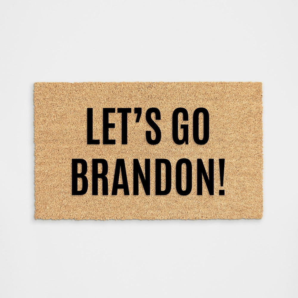 Let'S Go Brandon Doormat