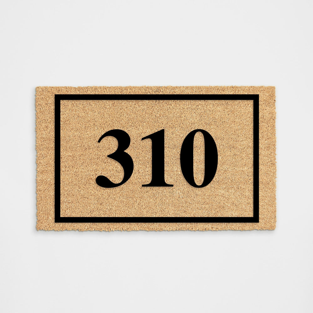 Personalized Bold Street Number