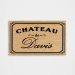 Personalized Chateau De Border Doormat