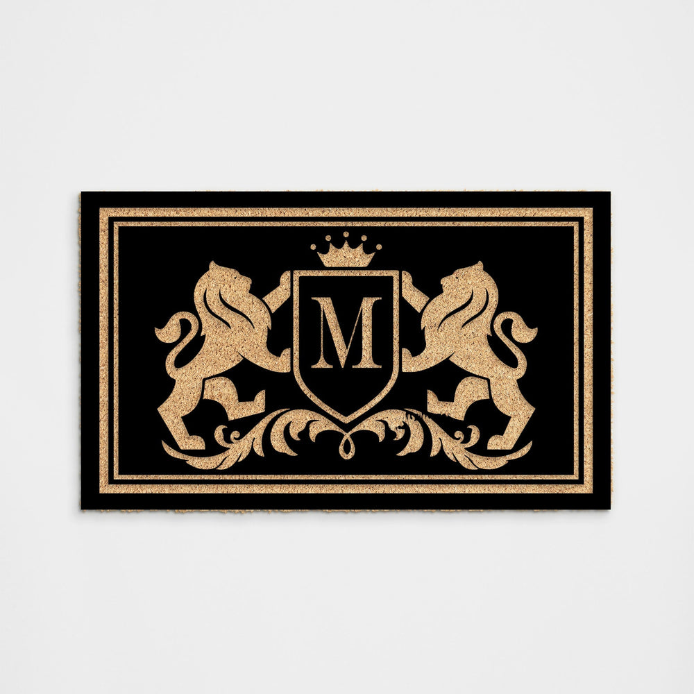 
            
                Load image into Gallery viewer, Personalized Crest Doormat
            
        