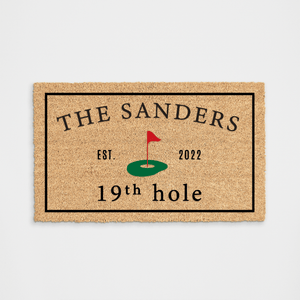 
            
                Load image into Gallery viewer, Personalized Golf Green Doormat
            
        
