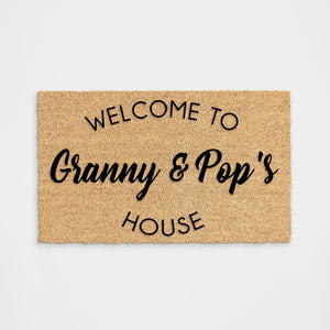 
            
                Load image into Gallery viewer, Personalized Grandparent Doormat
            
        