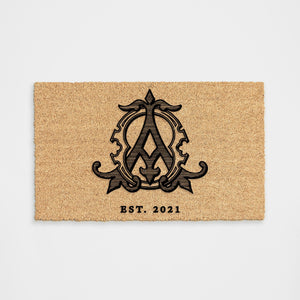 
            
                Load image into Gallery viewer, Personalized Monogram Doormat
            
        
