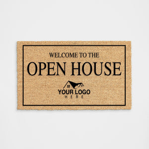 
            
                Load image into Gallery viewer, Personalized Open House Doormat
            
        