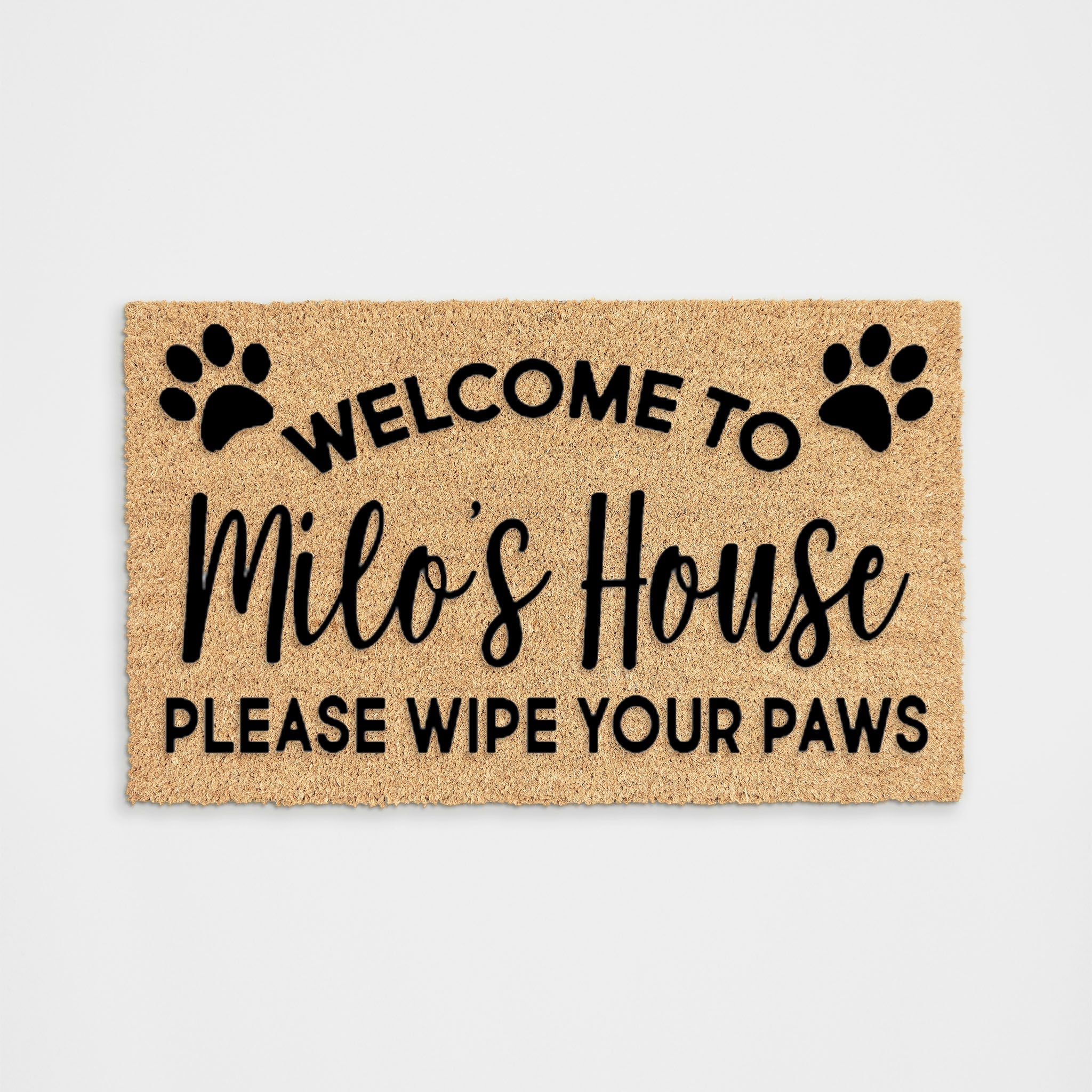Personalized Pet Doormat DeCoir Doormat DeCoir