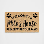 Personalized Pet Doormat