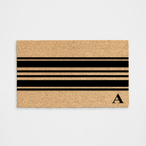 
            
                Load image into Gallery viewer, Personalized Vintage Stripe Doormat
            
        