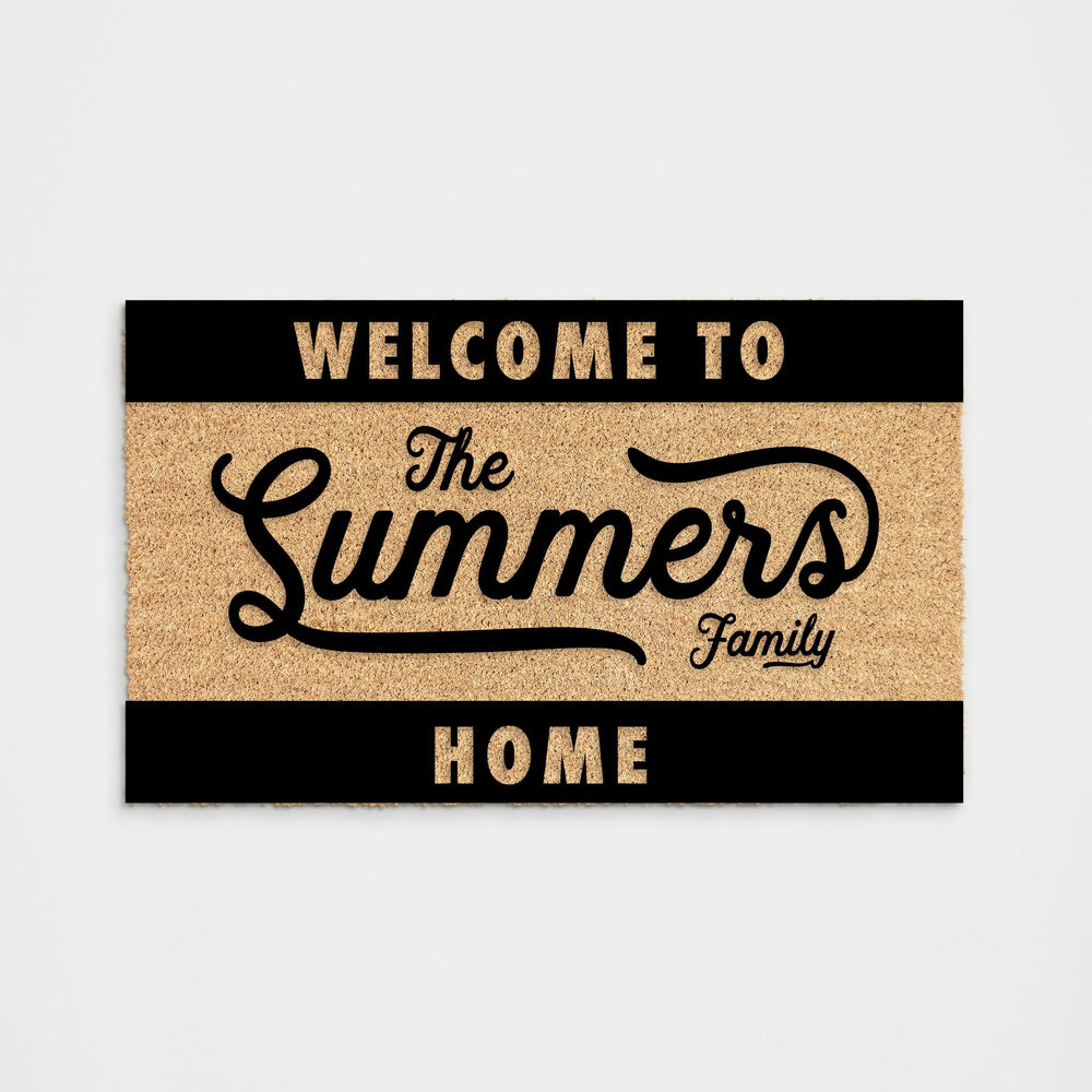 
            
                Load image into Gallery viewer, Personalized Welcome Doormat
            
        