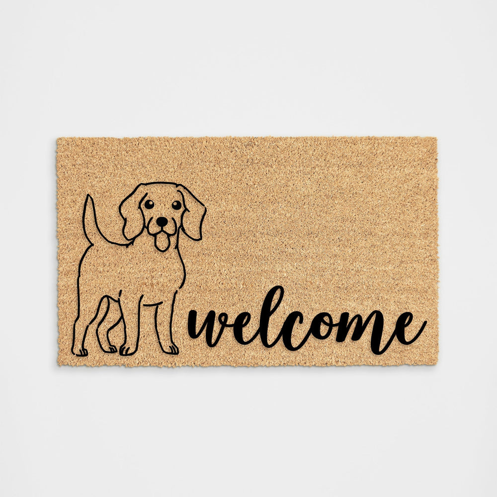 Personalized Welcome Pet Doormat