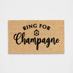 Ring For Champagne Doormat