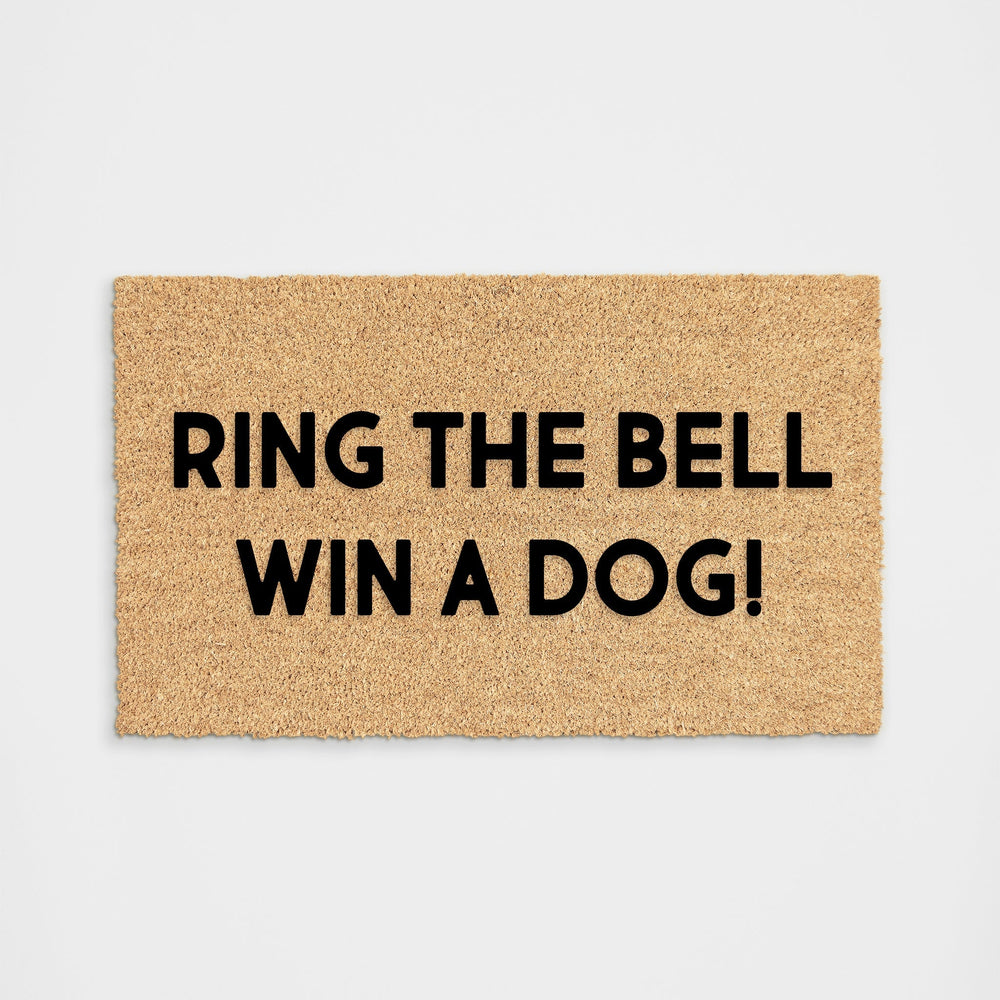 Ring The Bell Win A Dog Doormat