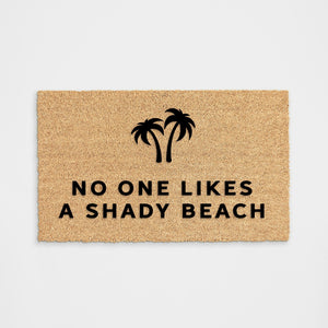 Shady Beach Doormat