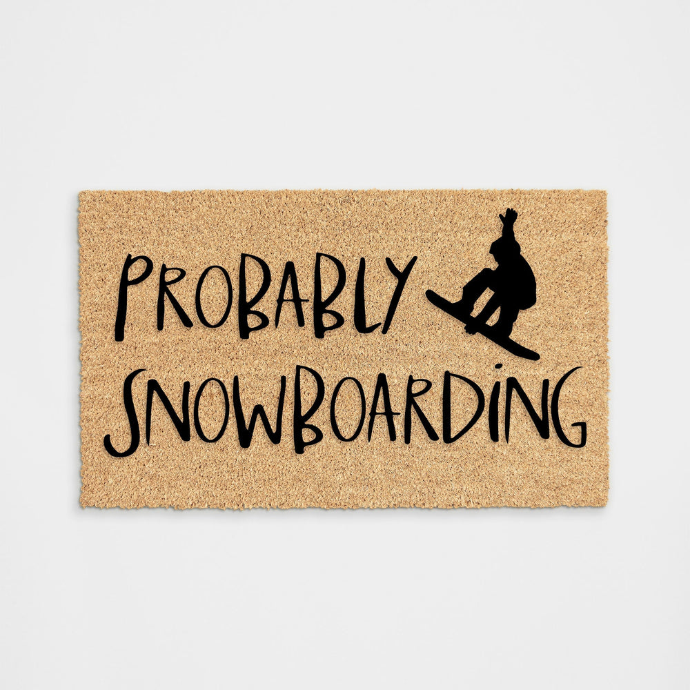 Snowboarding Doormat