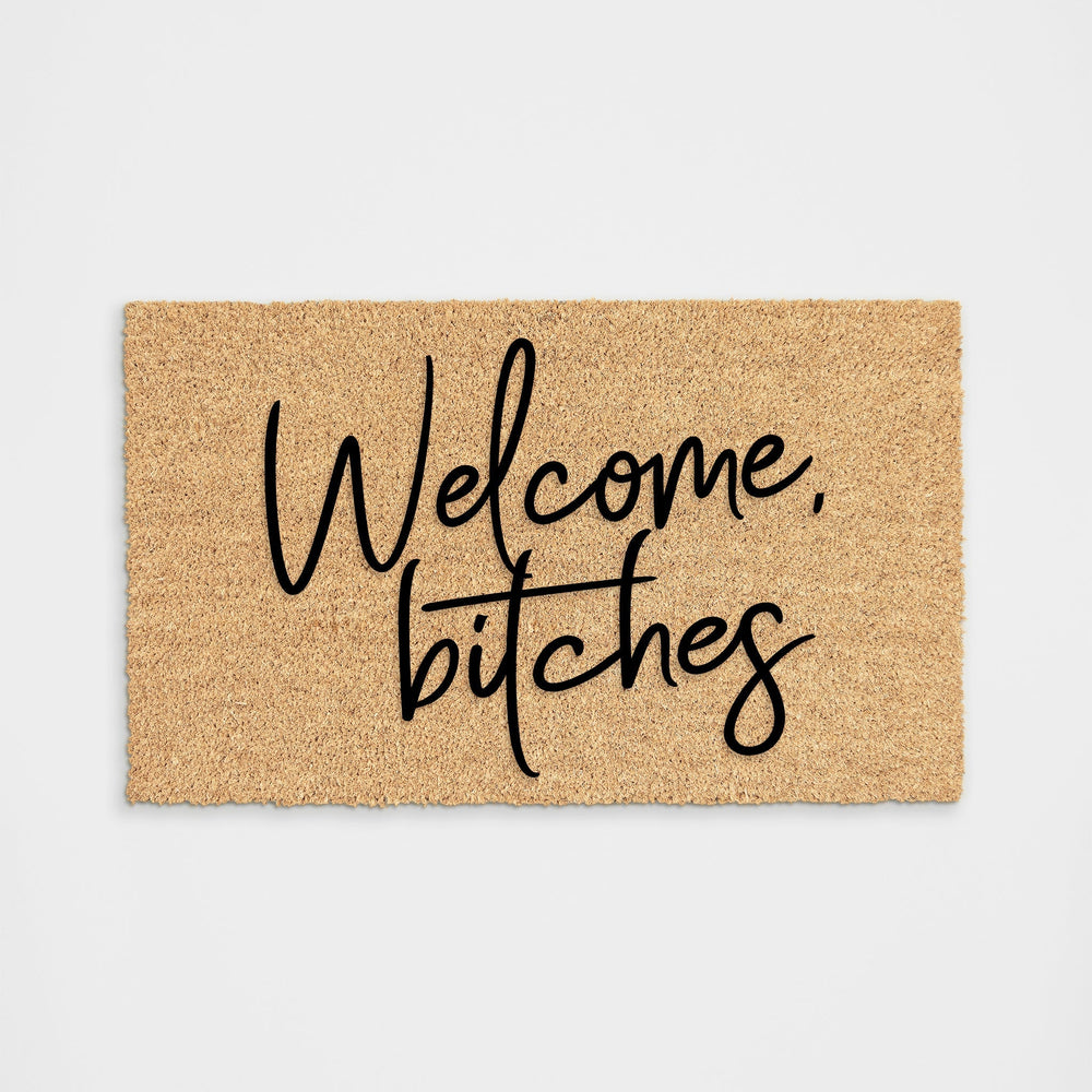 
            
                Load image into Gallery viewer, Welcome Bitches Doormat
            
        