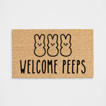 Welcome Peeps Doormat