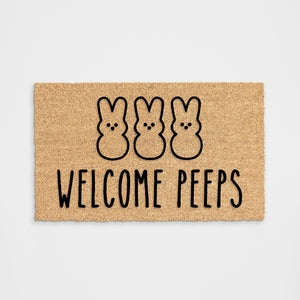 
            
                Load image into Gallery viewer, Welcome Peeps Doormat
            
        