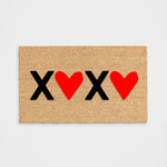 XOXO Hearts Doormat