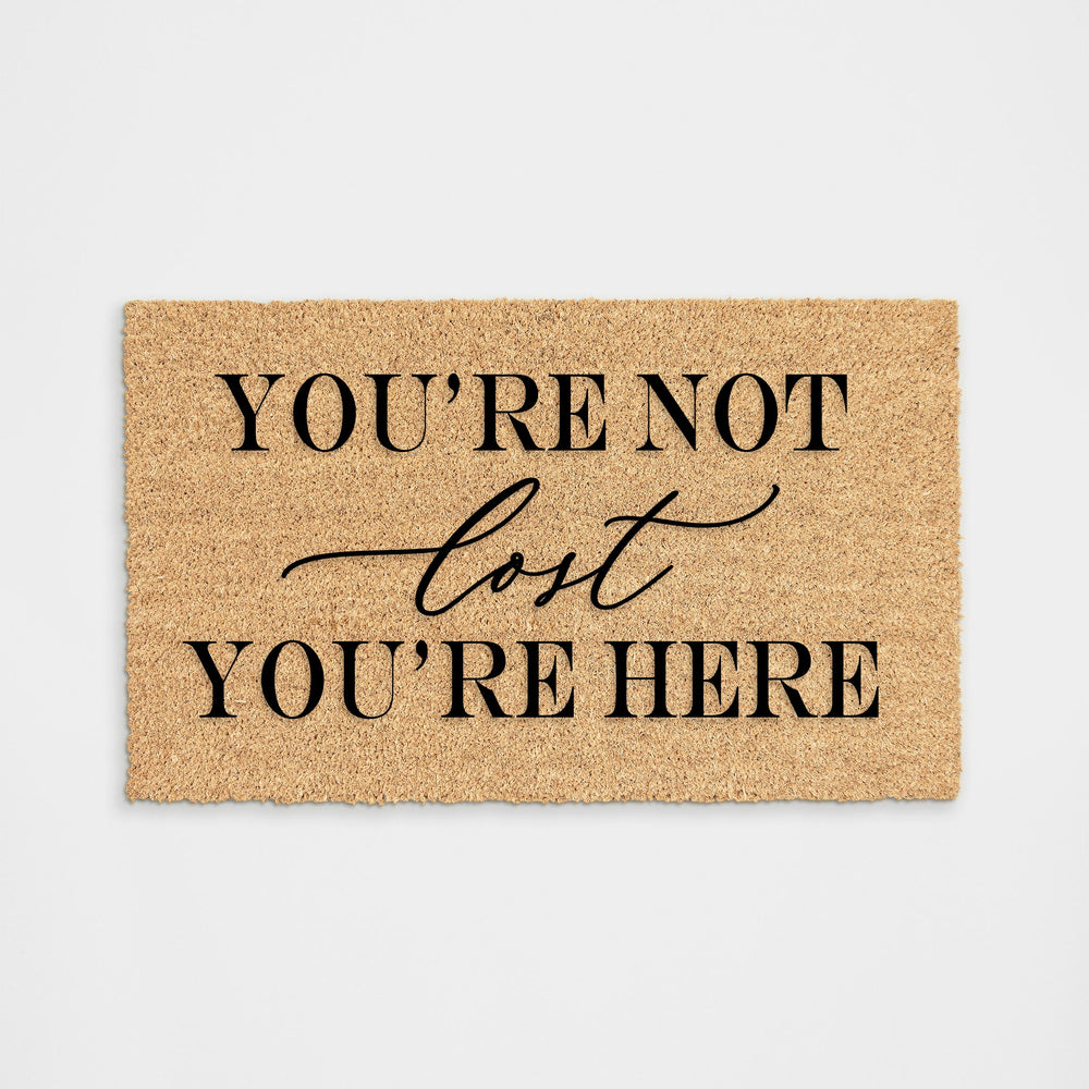 Quote Doormat, Welcome Doormat, Hello Gorgeous Doormat